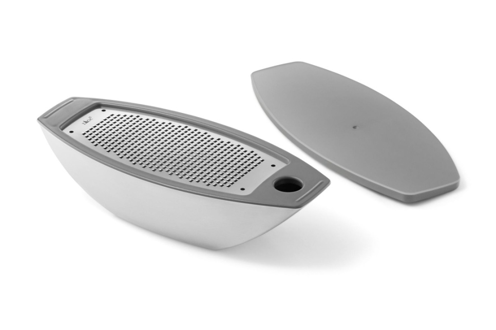 Tarka do parmezanu z pojemnikiem - Zack w grupie Gotowanie / Tarcie, spiralizowanie i krojenie / Tarki w The Kitchen Lab (1086-34062)