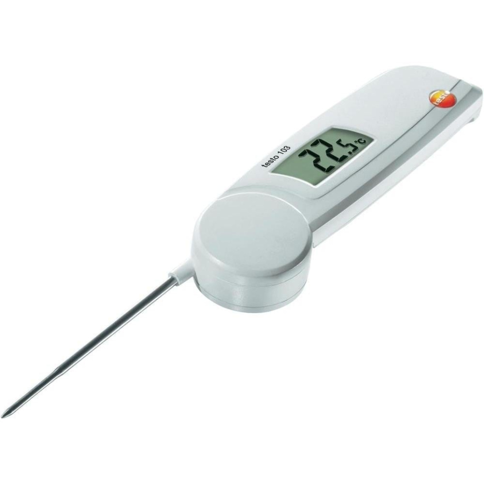 Termometr Testo 103, składany w grupie Gotowanie / Miarki i mierniki / Termometry kuchenne / Termometry sondowe w The Kitchen Lab (1089-15889)