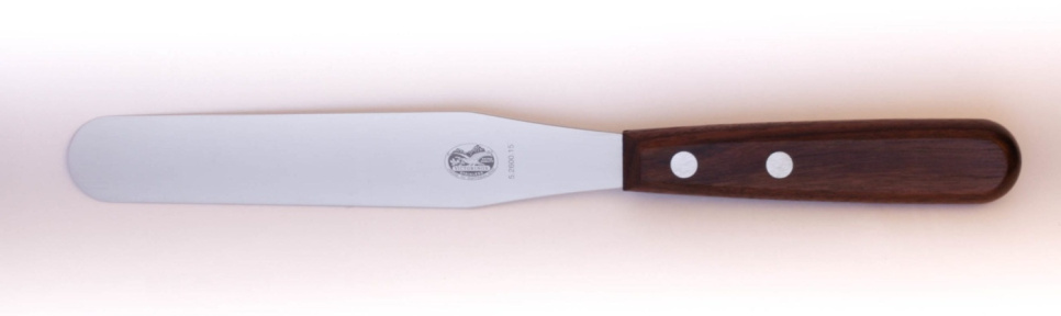 Szpatułka palette knive z palisandrową rękojeścią, 15 cm - Victorinox w grupie Pieczenie / Przybory do pieczenia / Noże do palet w The Kitchen Lab (1090-11859)