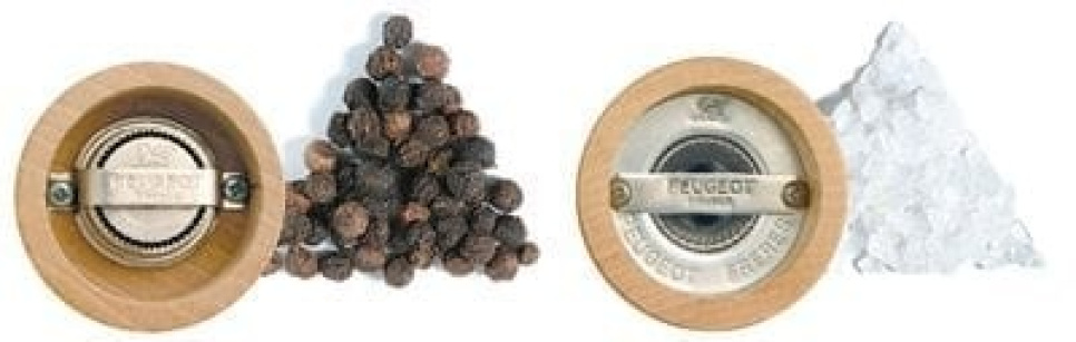 Młynek do soli i pieprzu Paris Duo 18 cm, czarno-biały - Peugeot