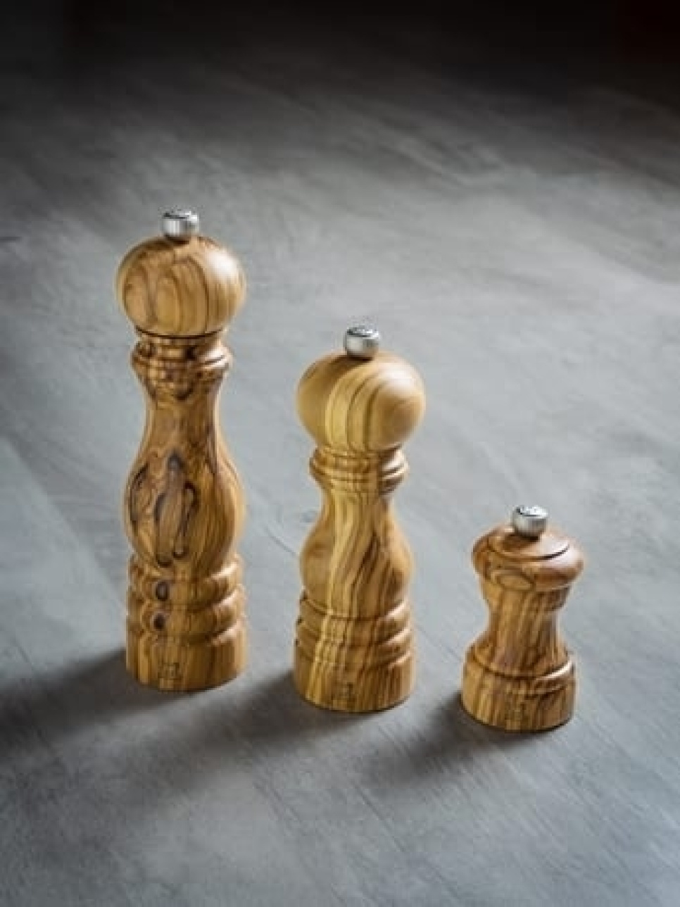 Młynek do Soli z Drewna Oliwnego, 10 cm, Bistro - Peugeot