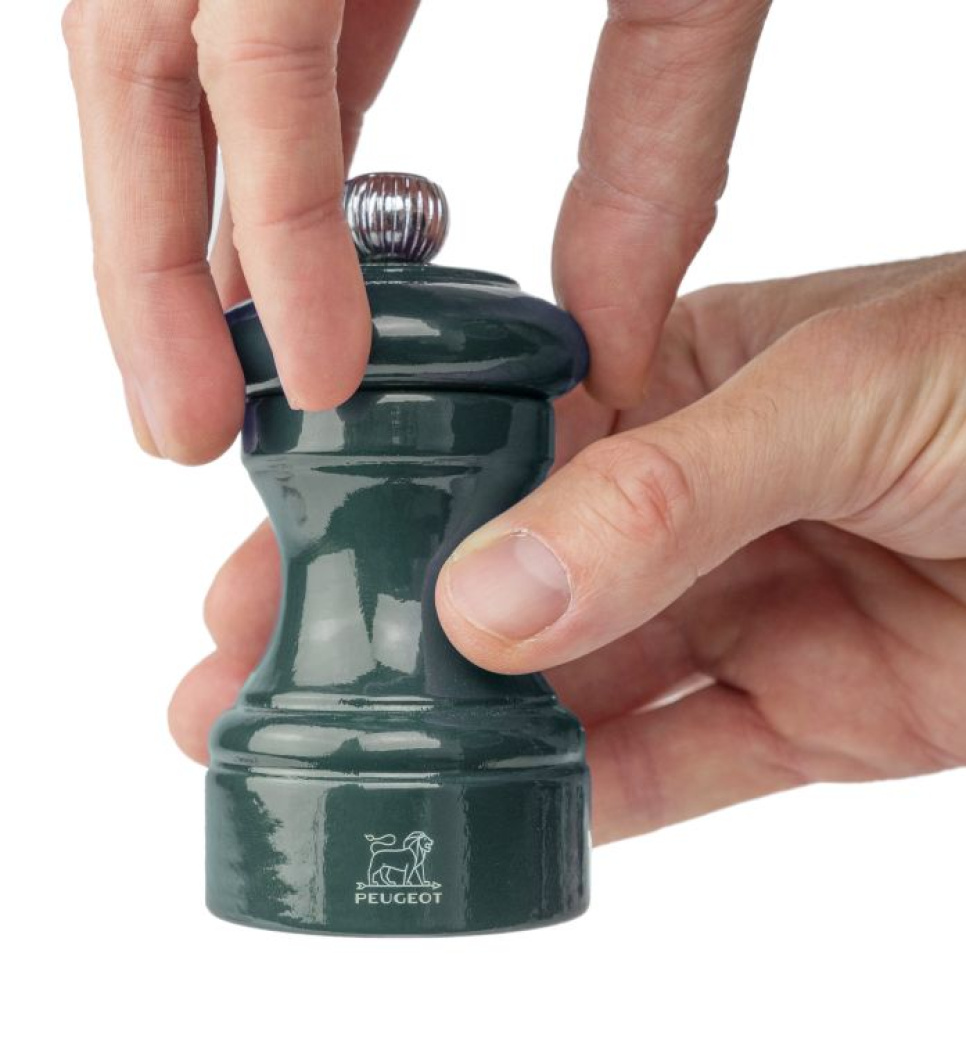 Młynek do pieprzu, 10 cm, Bistrorama, Forest Green - Peugeot
