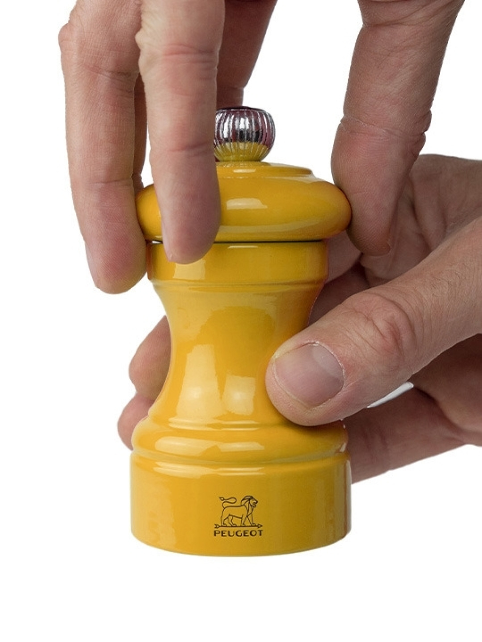 Młynek do pieprzu, 10 cm, Bistrorama, Saffron Yellow - Peugeot