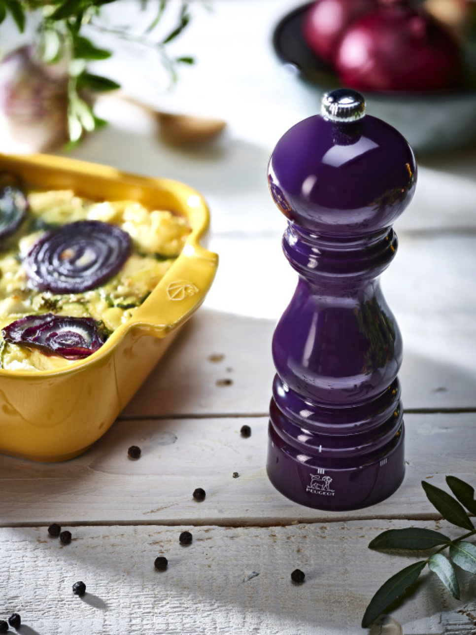 Młynek do pieprzu, 18 cm, ParisRama, Eggplant - Peugeot