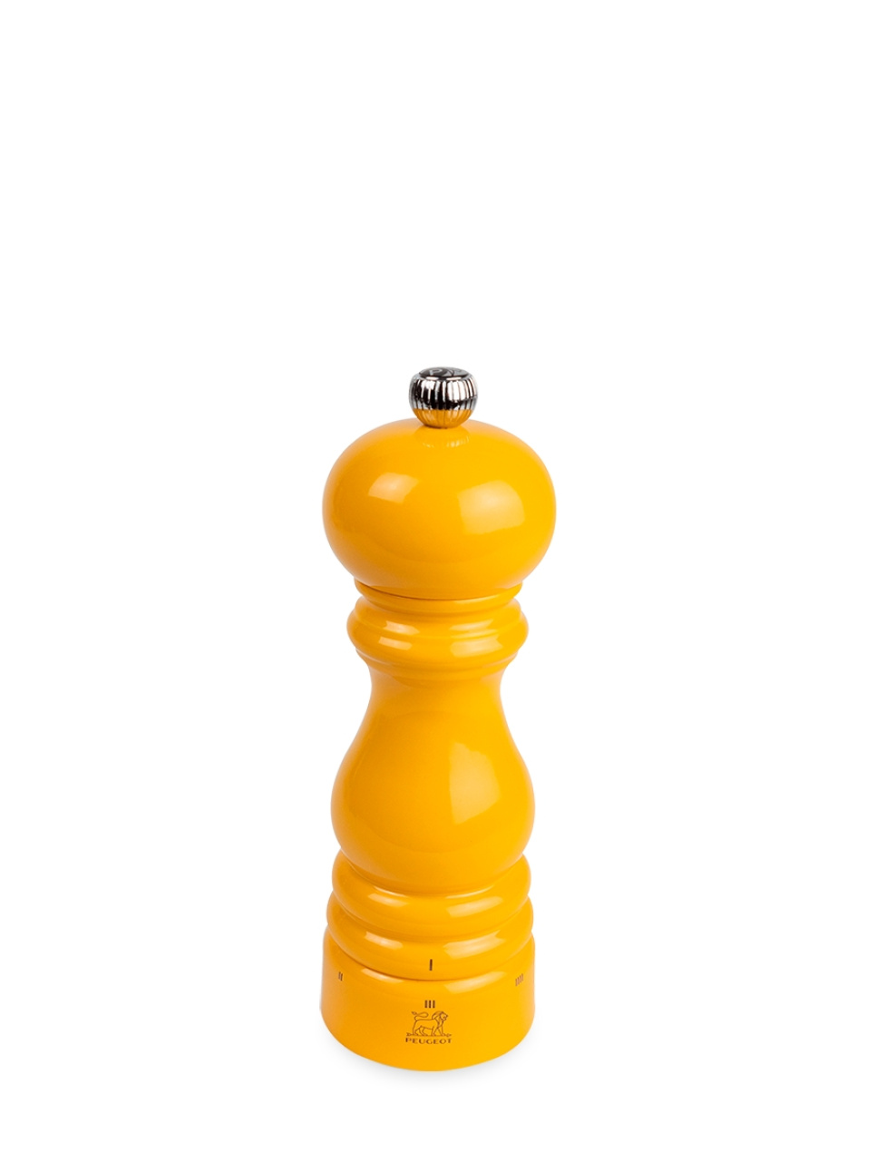 Młynek do pieprzu 18 cm, Parisrama Yellow Saffron - Peugeot w grupie Gotowanie / Przybory kuchenne / Młynki do soli i pieprzu w The Kitchen Lab (1090-31150)