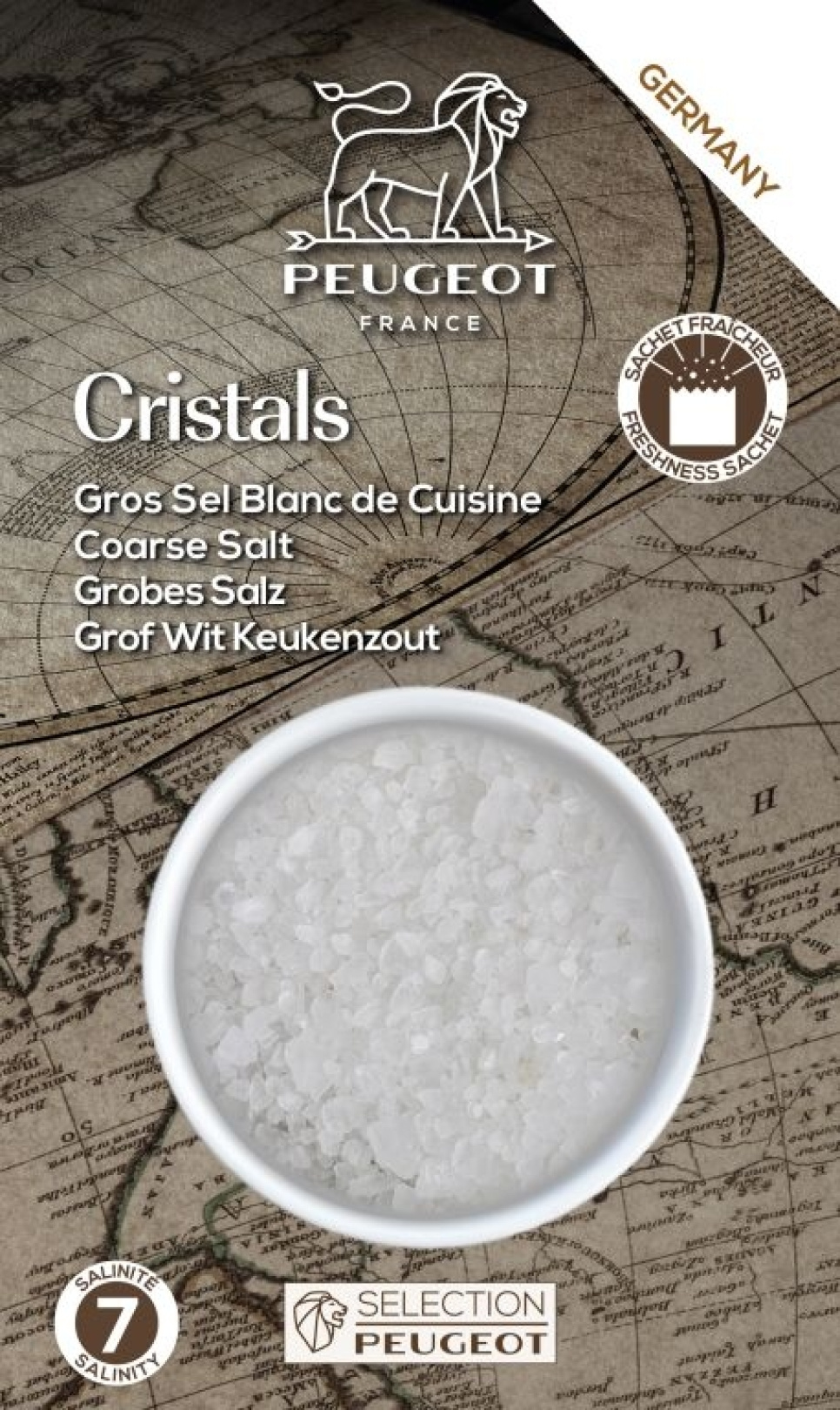 Sól do Młynka, Kalahari Desert 350 g, Południowa Afryka - Peugeot w grupie Gotowanie / Przyprawy i środki aromatyzujące / Sól w The Kitchen Lab (1090-35292)