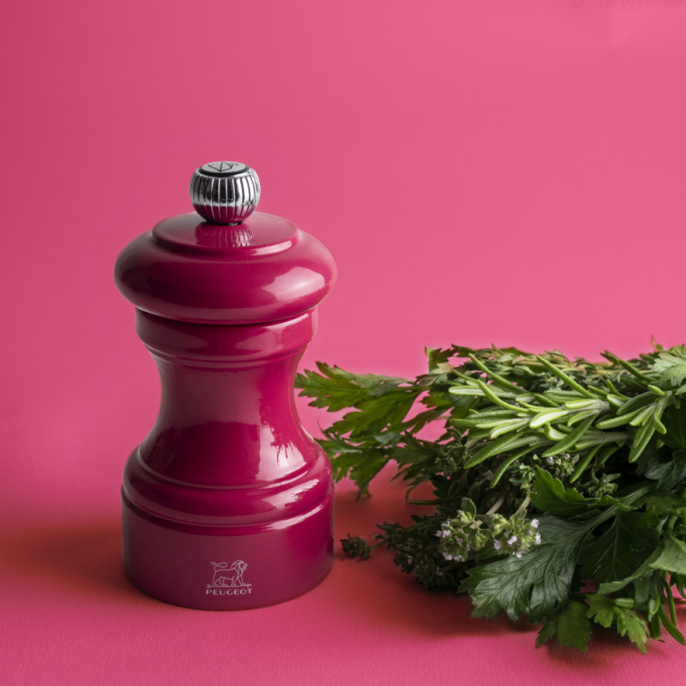 Młynek do soli, 10 cm, Bistrorama, Candy Pink - Peugeot
