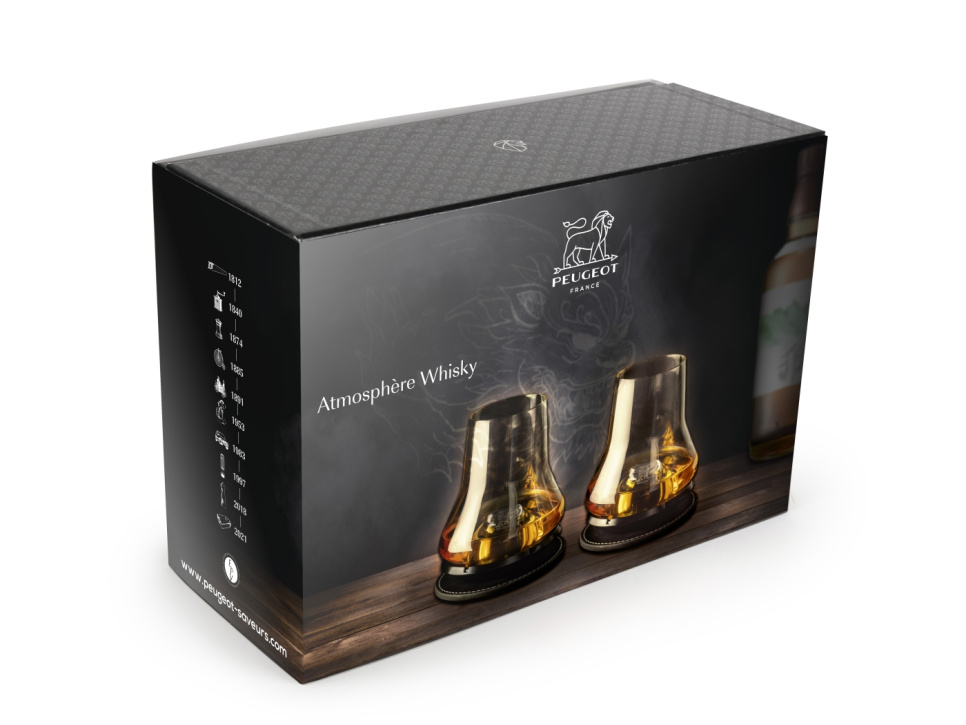 Zestaw do degustacji whisky, 29 cl, Atmosphère - Peugeot w grupie Nakrycie stołu / Szkło / Szklanki do whiskey w The Kitchen Lab (1090-35465)