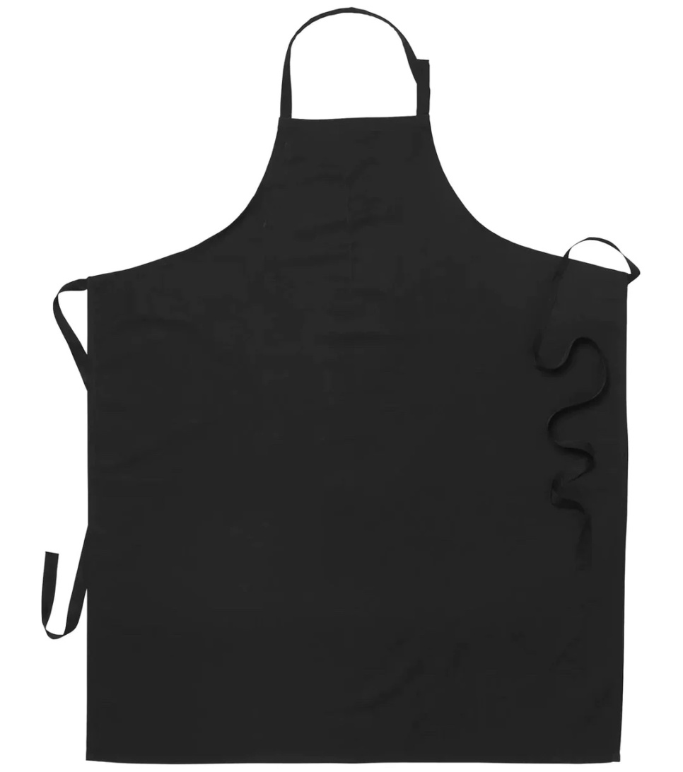 Fartuch na szelkach, czarny 90 x 110 cm - Segers w grupie Gotowanie / Tekstylia kuchenne / Fartuchy w The Kitchen Lab (1092-10847)