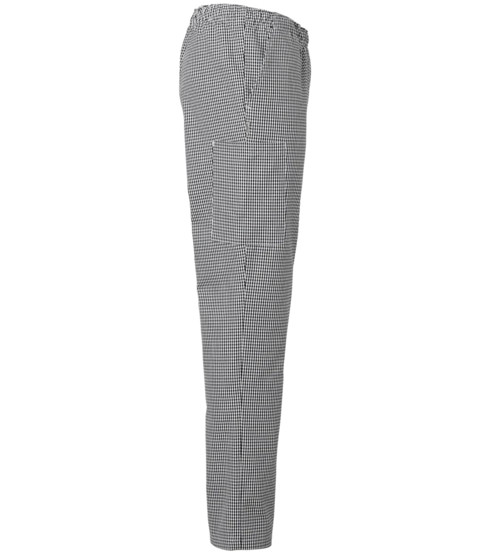Spodnie, unisex, czarna pepita - Segers