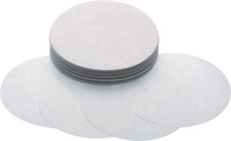 Papier woskowany do prasy do hamburgerów, 250 szt., Ø 107 mm w grupie Gotowanie / Przybory kuchenne / Towary konsumpcyjne w The Kitchen Lab (1100-10831)