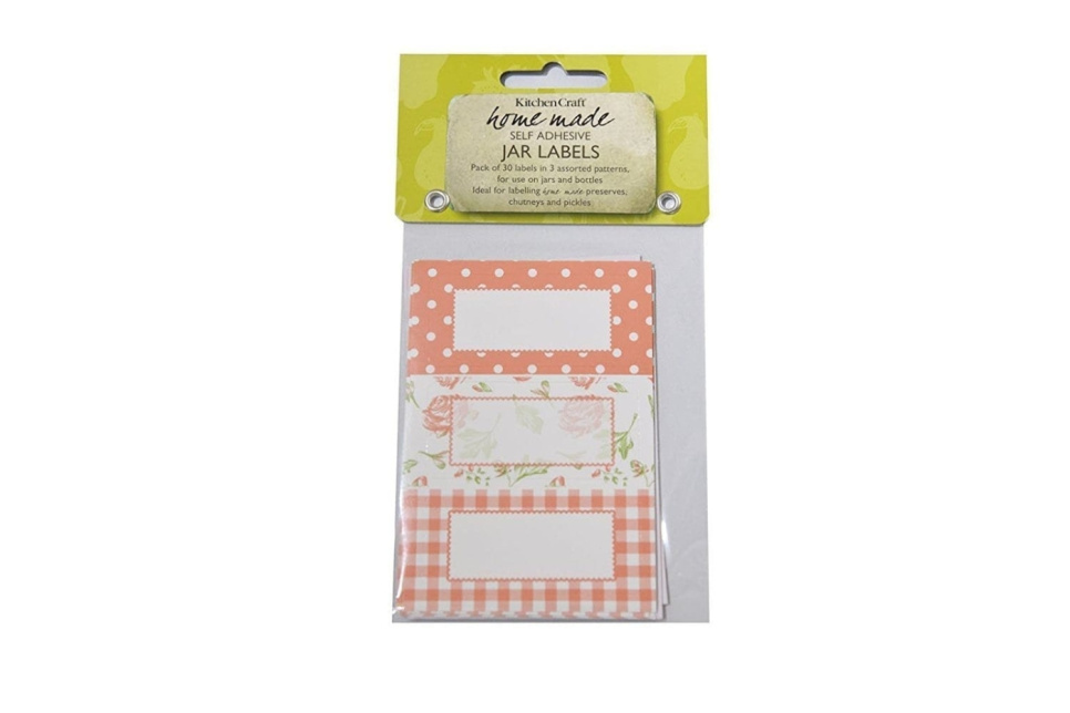 Naklejki na słoiki - Kitchen Craft w grupie Gotowanie / Przybory kuchenne / Inne przybory kuchenne w The Kitchen Lab (1100-17332)