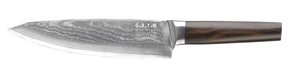Nóż szefa kuchni 20 cm, stal damasceńska - GRYM w grupie Gotowanie / Noże kuchenne / Noże szefa kuchni w The Kitchen Lab (1146-13588)