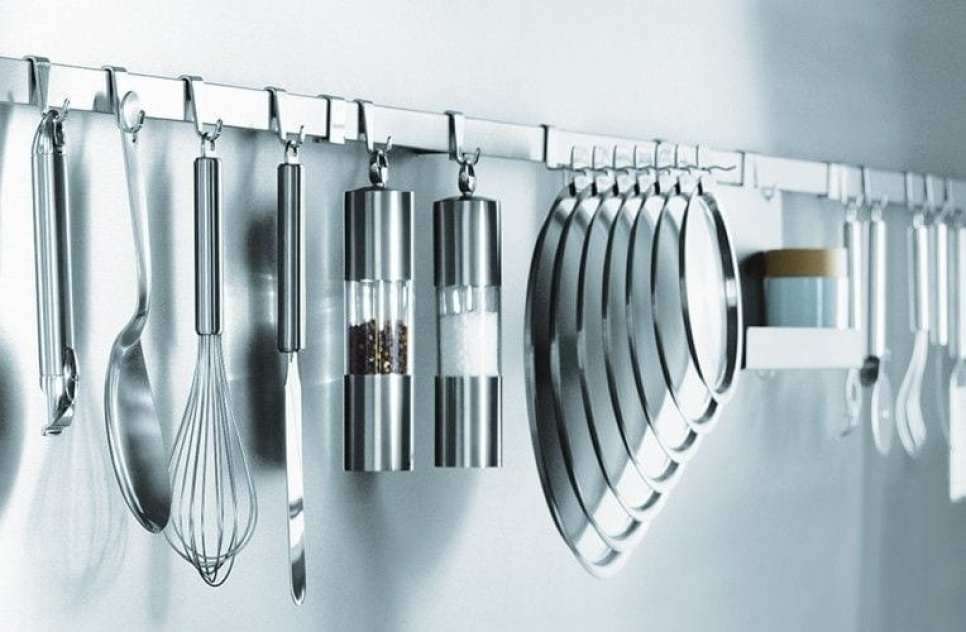 Stojak na szklane pokrywki z odczepianą rączką, Strate - Cristel Stojak na szklane pokrywki z odczepianą rączką, Strate - Cristel