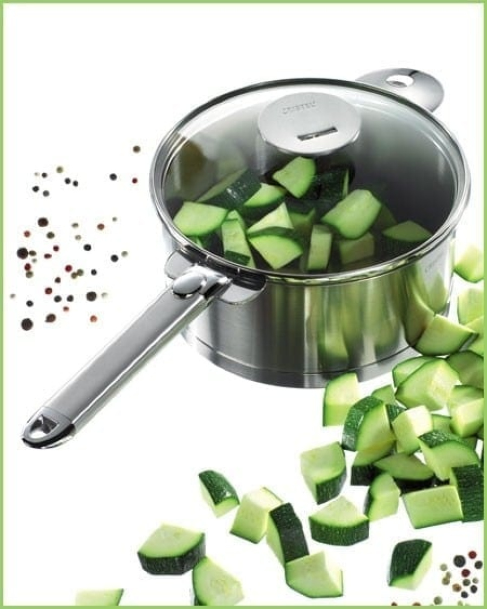 Garnek niski z odczepianymi uchwytami, Strate - Cristel