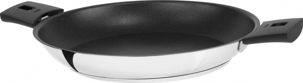 Patelnia Powlekana z odczepianymi uchwytami, Mutine - Cristel Patelnia Powlekana z odczepianymi uchwytami, Mutine - Cristel