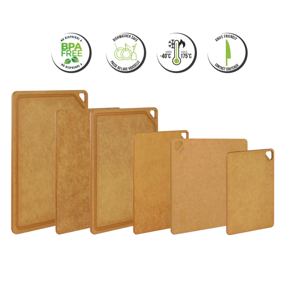 Deska do krojenia z prasowanego drewna - Cristel Deska do krojenia z prasowanego drewna - Cristel