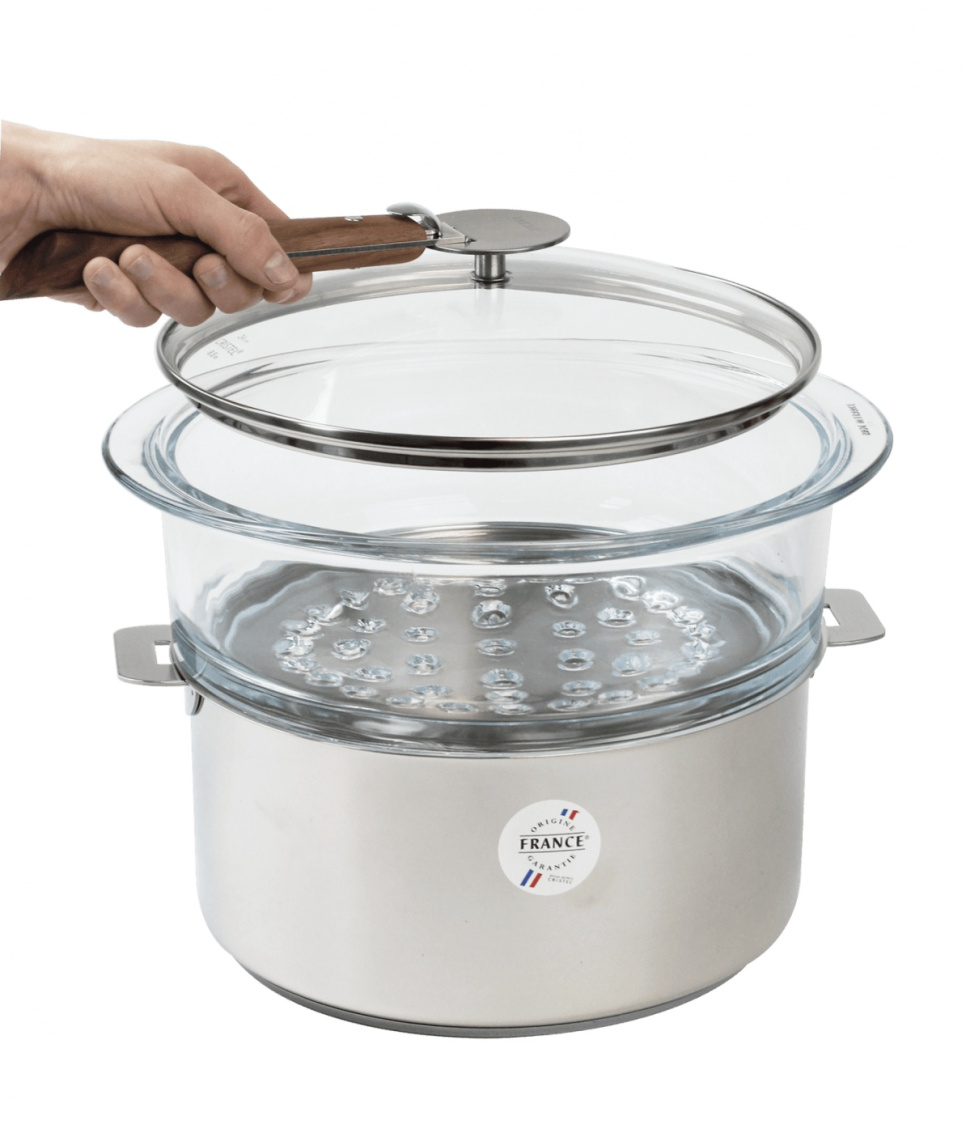 Szklany wkład do gotowania na parze - Cristel Szklany wkład do gotowania na parze - Cristel