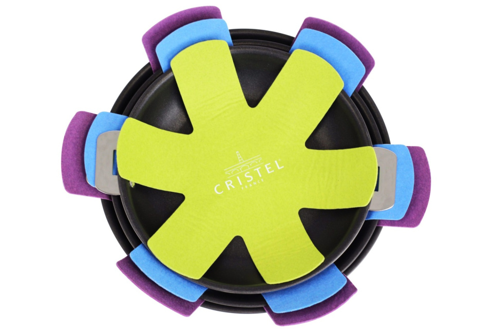 Przekładki ochronne pod patelnie, 3 szt. - Cristel Przekładki ochronne pod patelnie, 3 szt. - Cristel