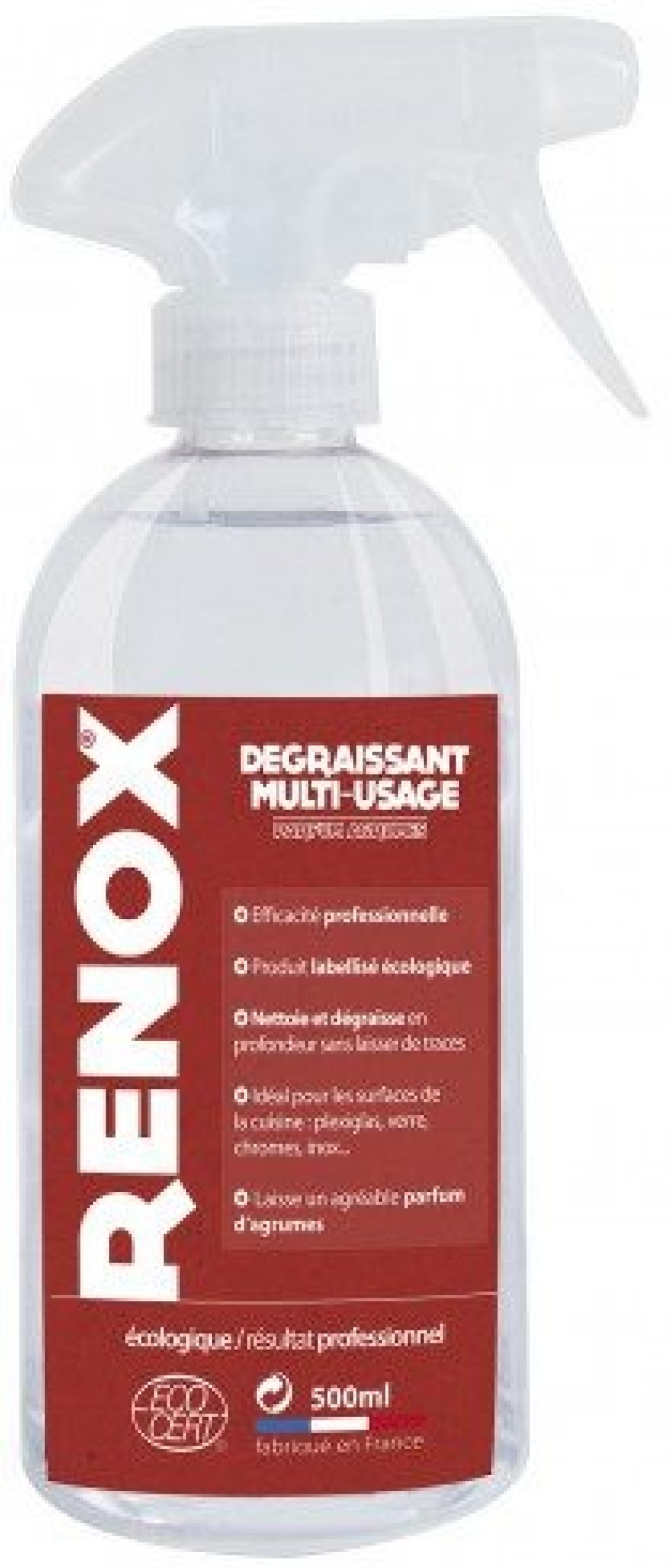 Renox, Organiczny spray odtłuszczający, 500 ml - Cristel w grupie Wnętrze kuchni / Sanitacja w The Kitchen Lab (1155-26606)