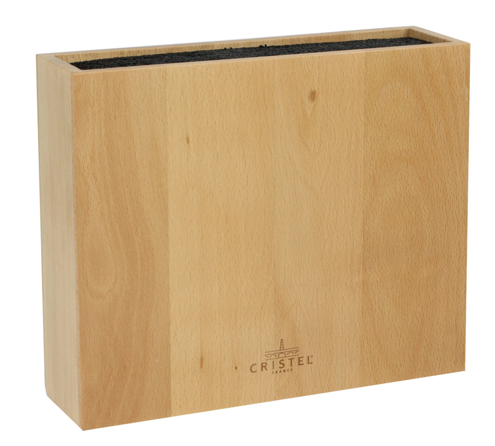 Prostokątny blok na 10 noży - Cristel Prostokątny blok na 10 noży - Cristel