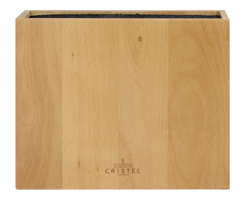 Prostokątny blok na 10 noży - Cristel Prostokątny blok na 10 noży - Cristel