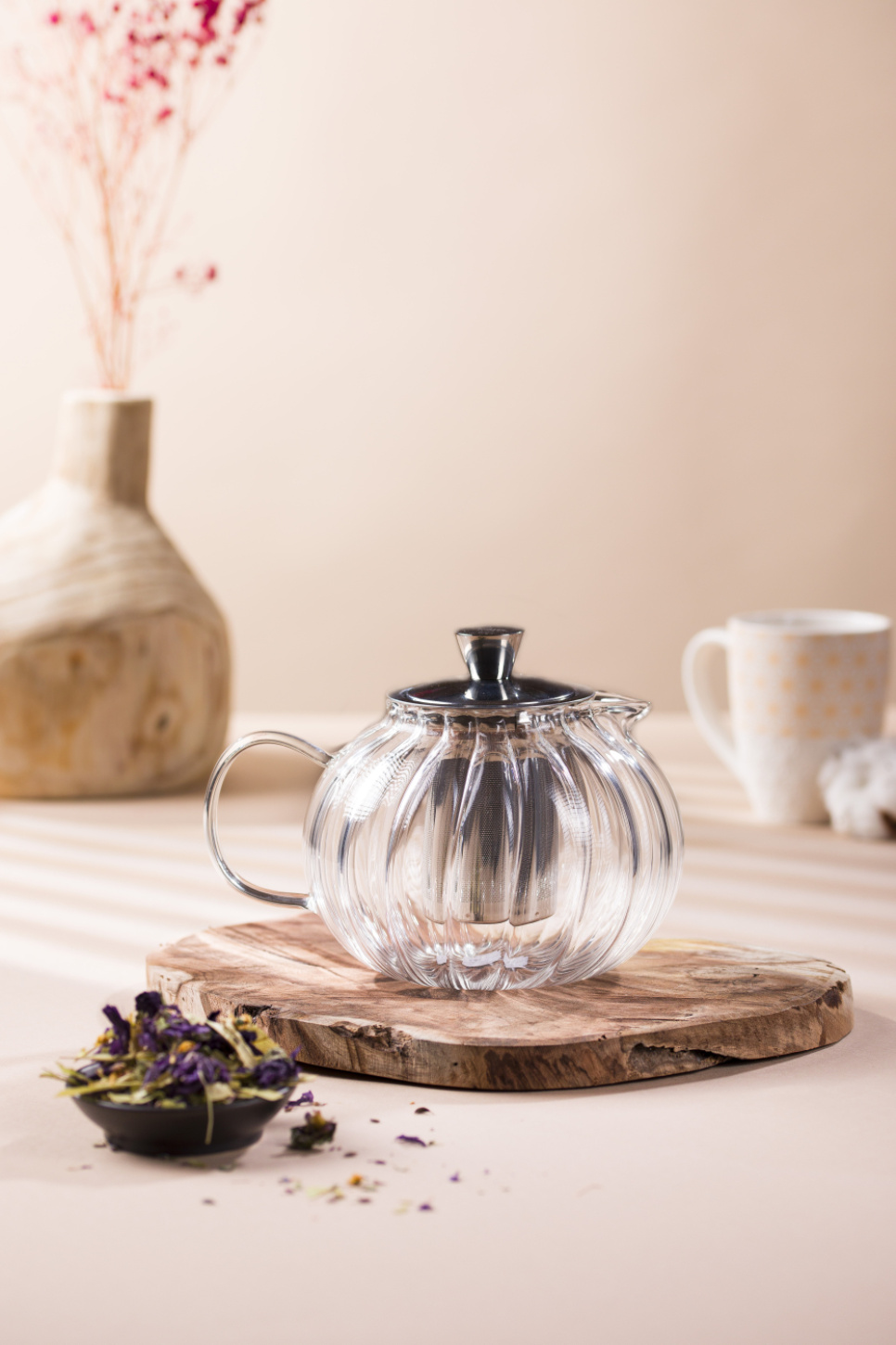 Szklany czajniczek, Gyokuro - Cristel