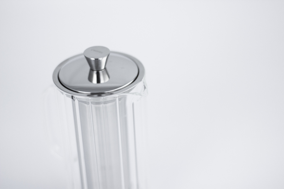 Szklany imbryk śniadaniowy - Cristel Szklany imbryk śniadaniowy - Cristel