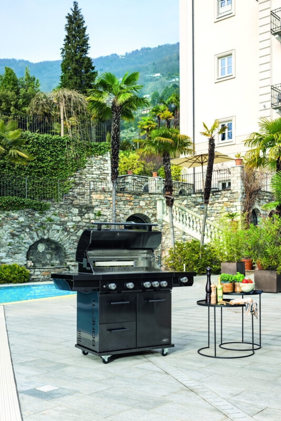 Imperatore Nero 4B, grill gazowy - Boretti