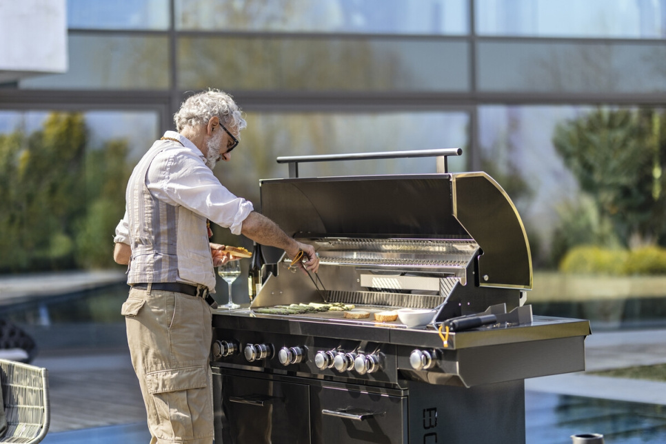 Imperatore Nero 5B, grill gazowy - Boretti