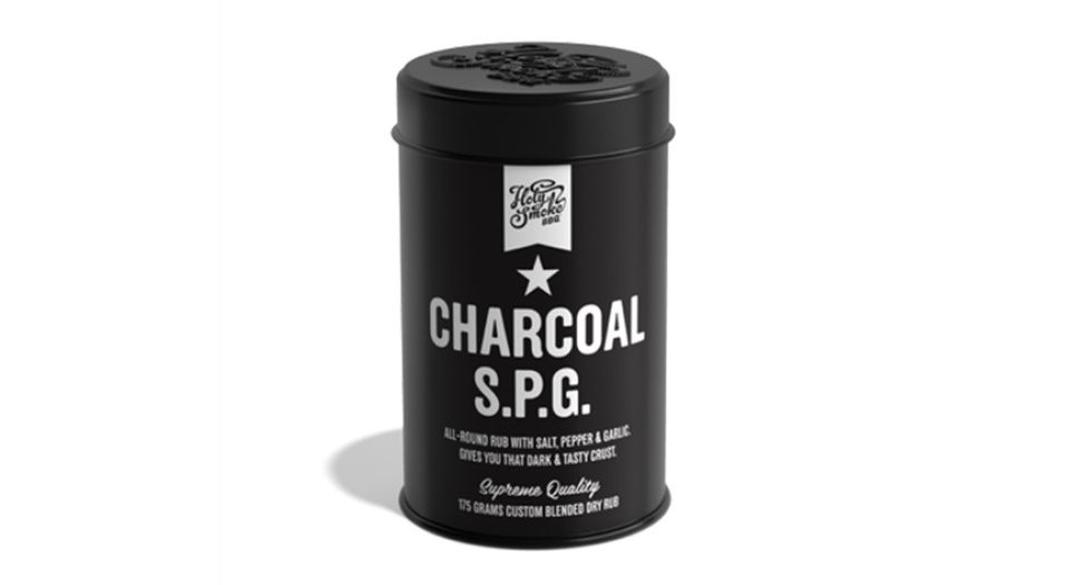 Charcoal S.P.G. Dry Rub, 100g - Holy Smoke BBQ w grupie Gotowanie / Przyprawy i środki aromatyzujące w The Kitchen Lab (1282-34904)
