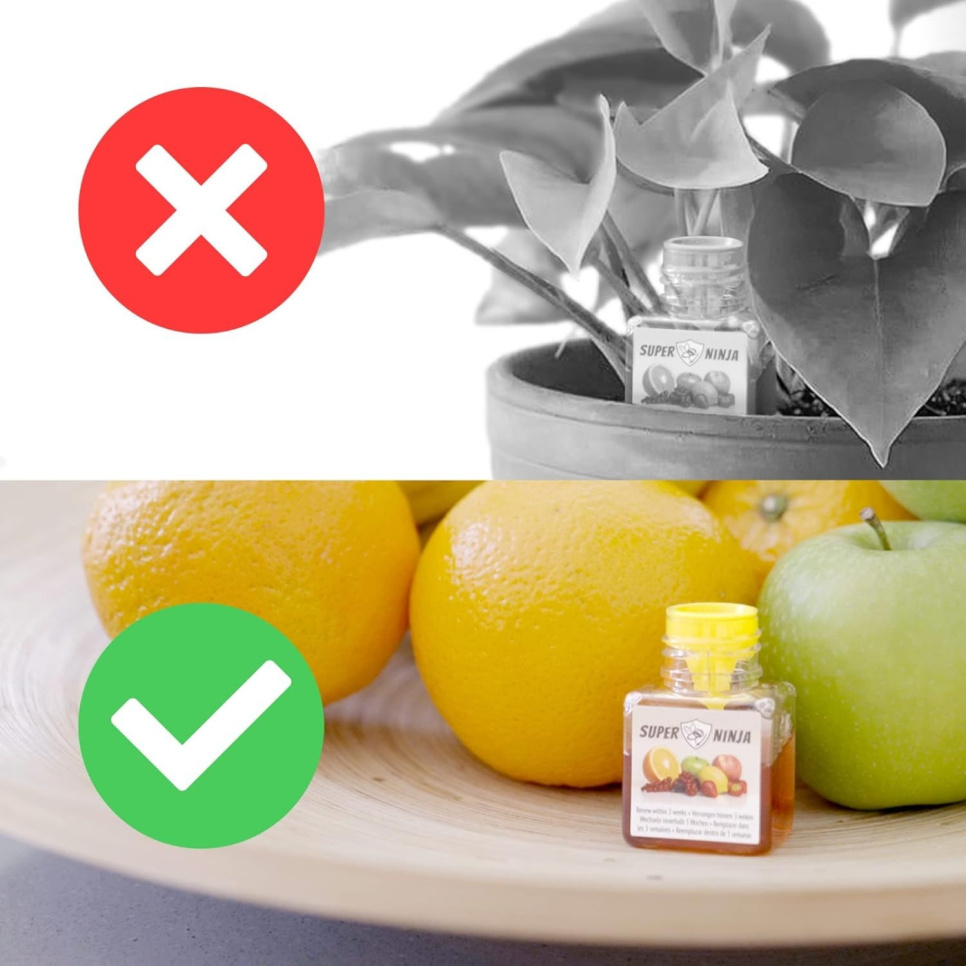 Pułapka na muszki owocowe - Super Ninja Pułapka na muszki owocowe - Super Ninja