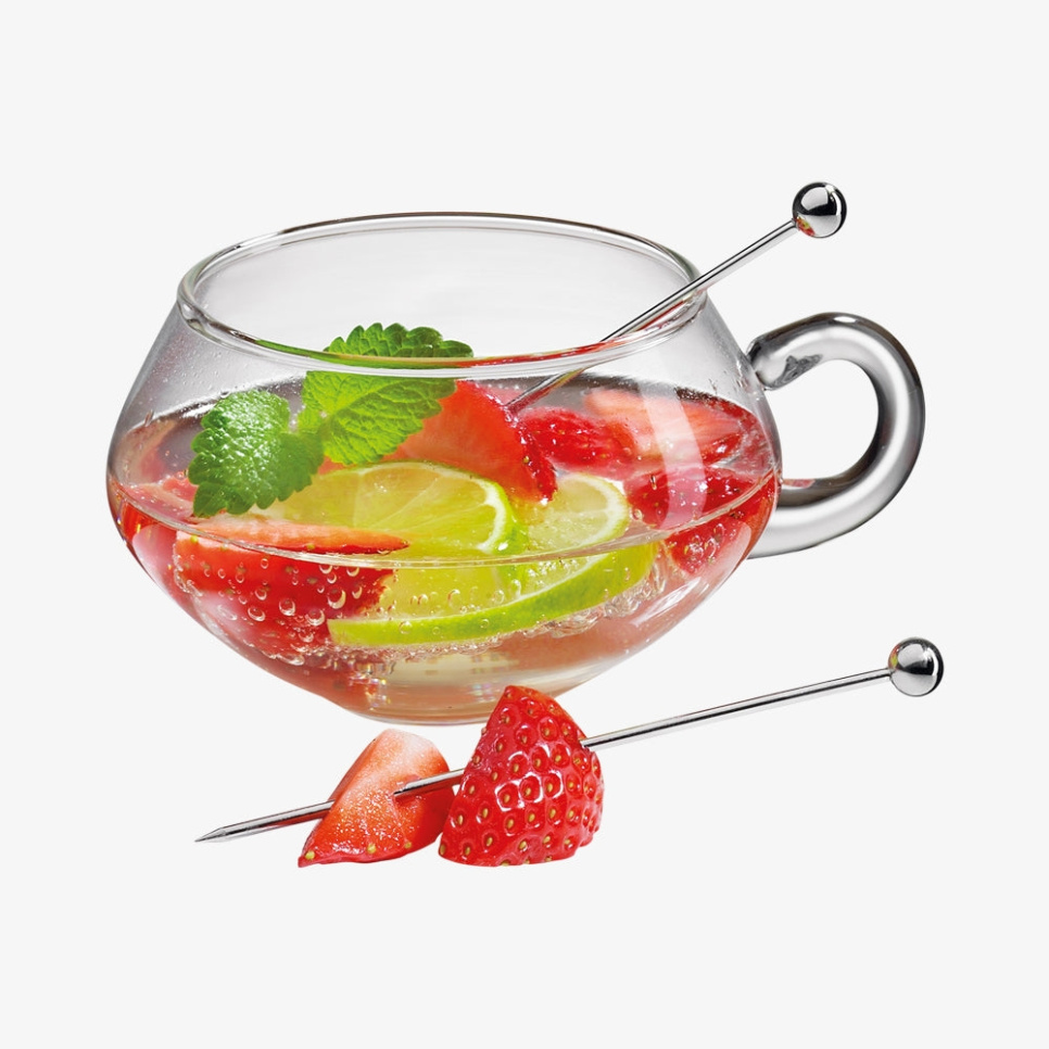 Pałeczki koktajlowe ze stali nierdzewnej, opakowanie 6 sztuk - Cilio Pałeczki koktajlowe ze stali nierdzewnej, opakowanie 6 sztuk - Cilio