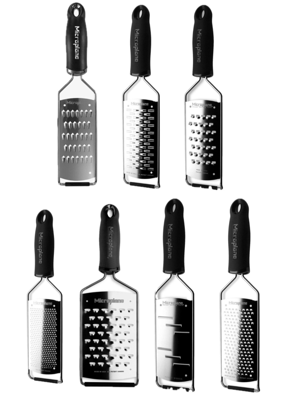 Grater, Gourmet, 3-pack - Microplane w grupie Gotowanie / Tarcie, spiralizowanie i krojenie / Tarki w The Kitchen Lab (1316-33354)