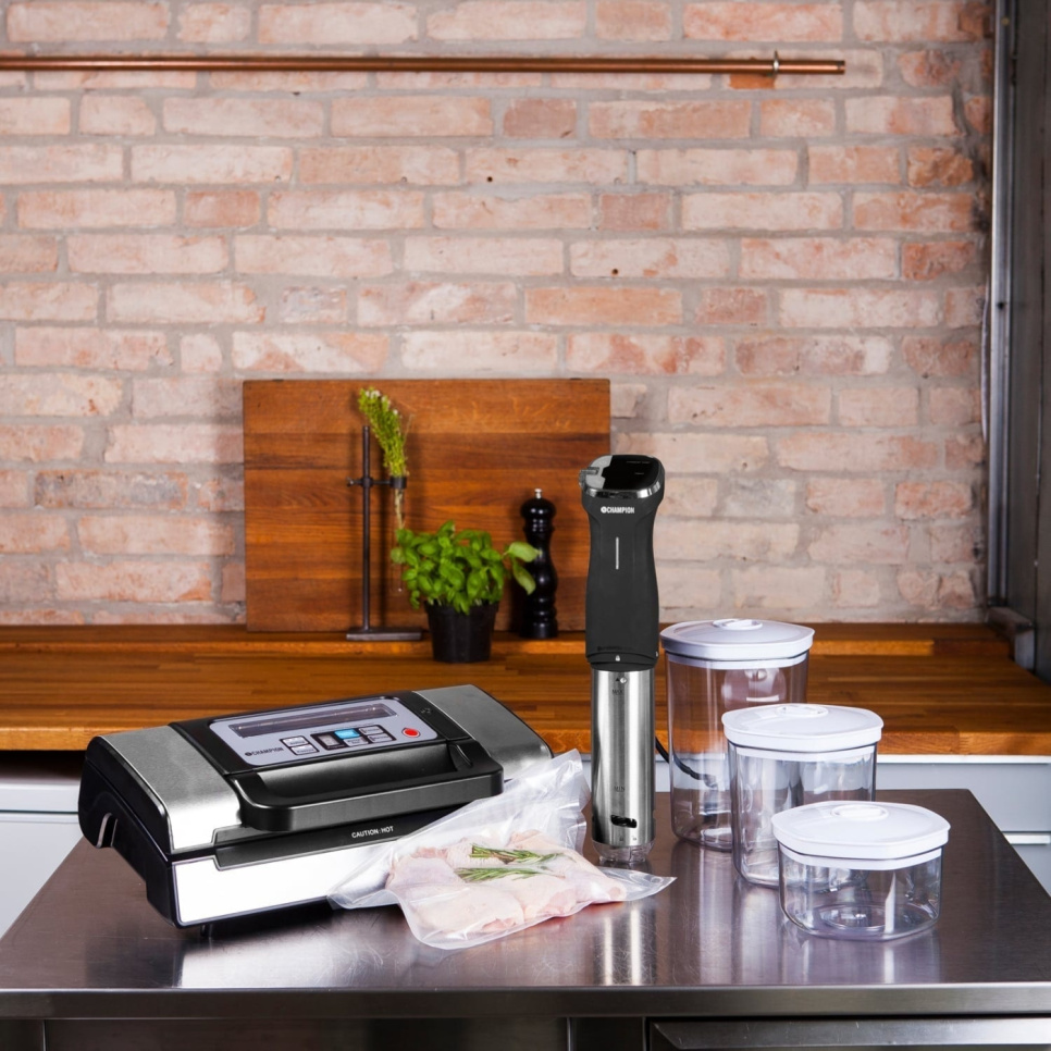 Pakiet Sous vide Premium - Champion w grupie Urządzenia kuchenne / Podgrzewanie i gotowanie / Cyrkulatory sous vide w The Kitchen Lab (1317-26930)