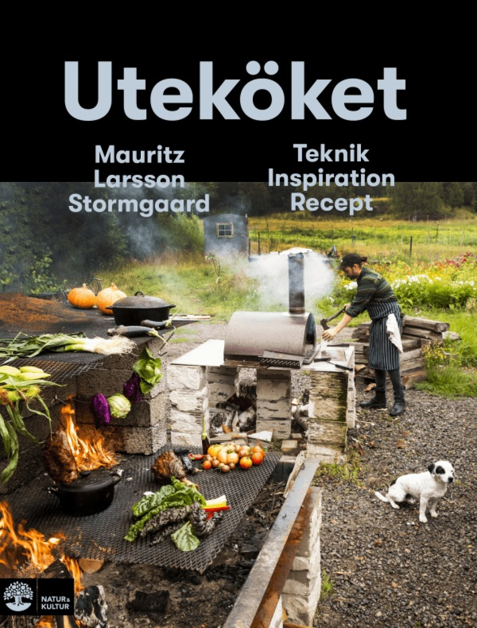 Uteköket - Mauritz Larsson Stormgaard w grupie Gotowanie / Książki kucharskie / Grillowanie i wędzenie w The Kitchen Lab (1355-23541)