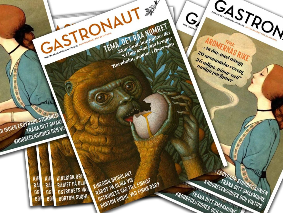 Gastronaut Magasin w grupie Gotowanie / Książki kucharskie / Czasopisma / Gastronomia w The Kitchen Lab (1355-25856)