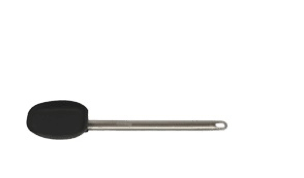 Łyżka silikonowa, 30 cm, czarna/stal nierdzewna w grupie Gotowanie / Przybory kuchenne / Chochle i łyżki w The Kitchen Lab (1362-12587)