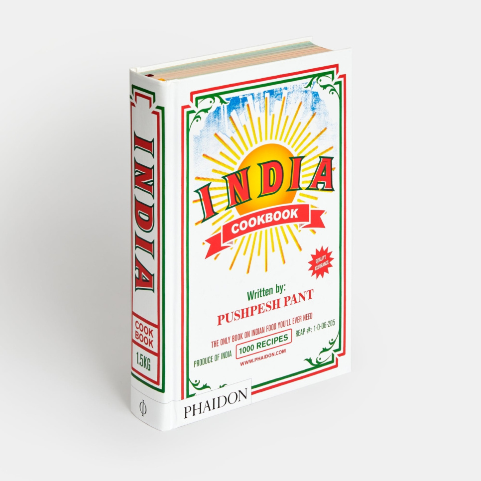 India Cookbook - Pushpesh Pant w grupie Gotowanie / Książki kucharskie / Kuchnie & Kultury / Azja Południowa w The Kitchen Lab (1399-14469)