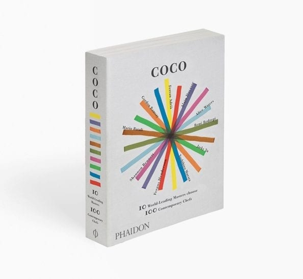 Coco: 10 World-Leading Masters Choose 100 Contemporary Chefs - Phaidon w grupie Gotowanie / Książki kucharskie / Inne książki kucharskie w The Kitchen Lab (1399-19884)
