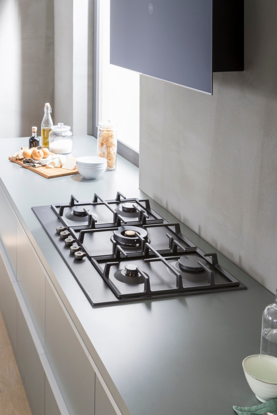 Płyta gazowa Professional, 90 cm, czarny matowy - Bertazzoni Płyta gazowa Professional, 90 cm, czarny matowy - Bertazzoni