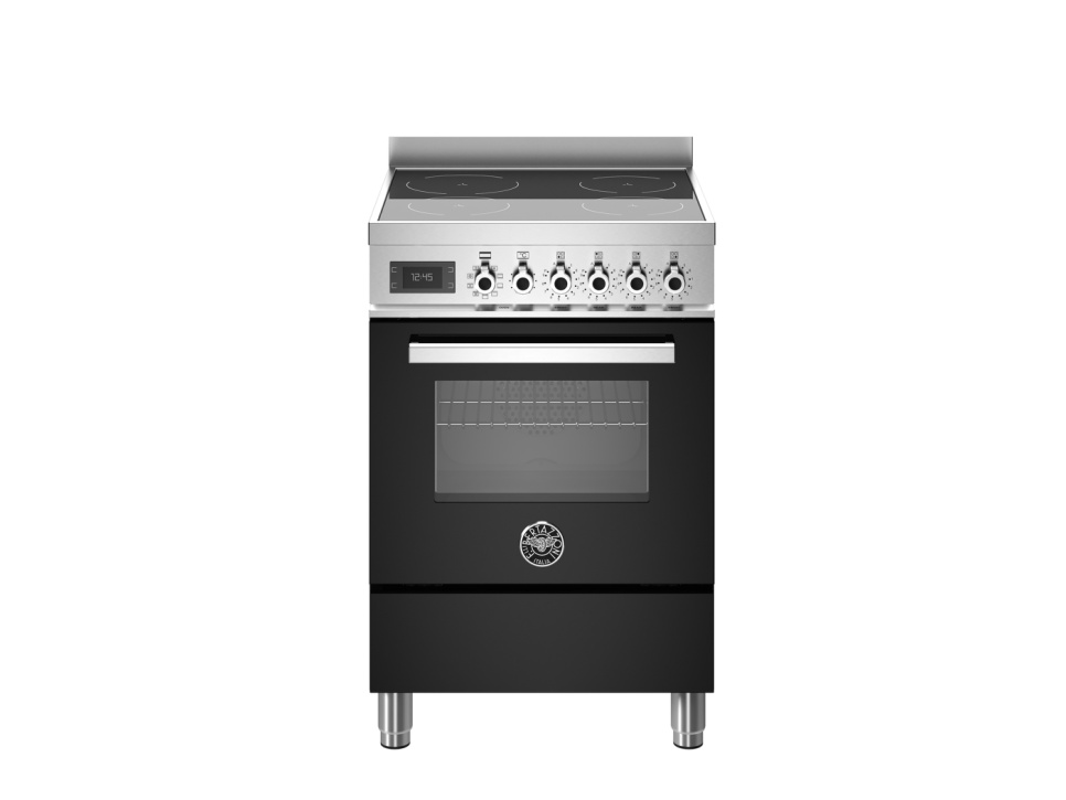 Płyta indukcyjna Professional, 60 cm, 4 strefy, pojedynczy piekarnik, czarny - Bertazzoni w grupie Grille, kuchenki i piekarniki / Kuchenki / Kuchenki indukcyjne w The Kitchen Lab (1403-30617)