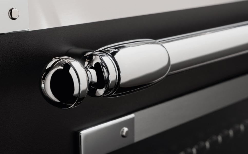 Płyta indukcyjna Heritage, 90 cm, 5 stref, podwójny piekarnik, czarny matowy - Bertazzoni Płyta indukcyjna Heritage, 90 cm, 5 stref, podwójny piekarnik, czarny matowy - Bertazzoni