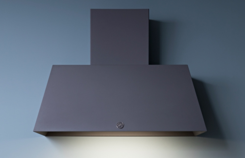 Wentylator Heritage, ścienny 110 cm, czarny matowy - Bertazzoni Wentylator Heritage, ścienny 110 cm, czarny matowy - Bertazzoni