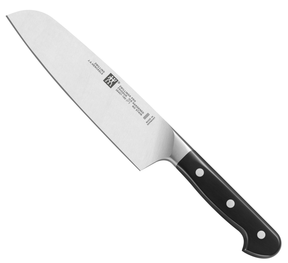 Nóż Santoku, 18 cm - Zwilling Pro w grupie Gotowanie / Noże kuchenne / Noże Santoku w The Kitchen Lab (1418-12877)