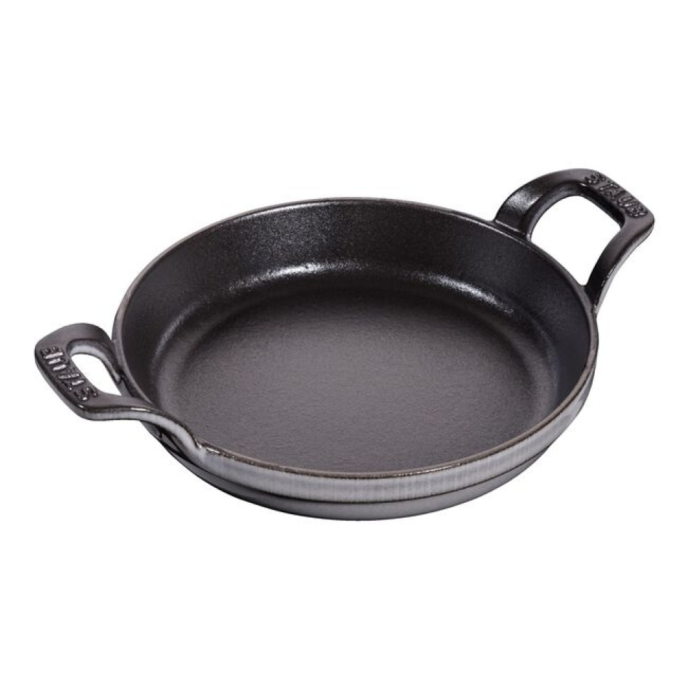 Naczynie do Pieczenia z Żeliwa, Szare - Staub - 16 cm w grupie Gotowanie / Naczynia do piekarnika i pojemniki gastronomiczne / Formy do piekarników w The Kitchen Lab (1418-13086)