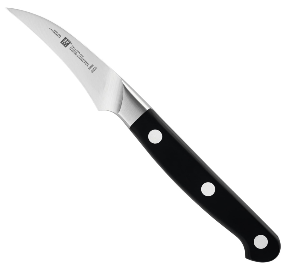 Zakrzywiony nóż do parowania, 7 cm - Zwilling Pro w grupie Gotowanie / Noże kuchenne / Noże do parowania w The Kitchen Lab (1418-14082)