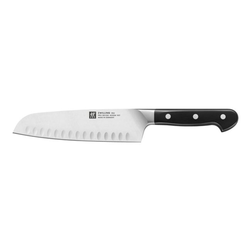 Santoku z Wgłębieniami 18 cm, Pro - Zwilling w grupie Gotowanie / Noże kuchenne / Noże Santoku w The Kitchen Lab (1418-14090)