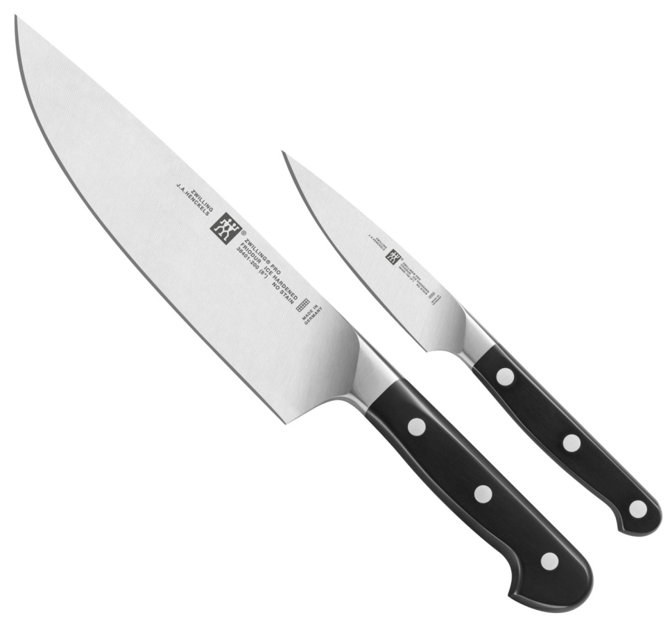 Zestaw noży Nóż szefa kuchni + nóż do parowania - Zwilling Pro w grupie Gotowanie / Noże kuchenne / Zestaw noży w The Kitchen Lab (1418-14094)