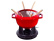 Garnek do fondue czerwony, 20 cm - Staub Garnek do fondue czerwony, 20 cm - Staub